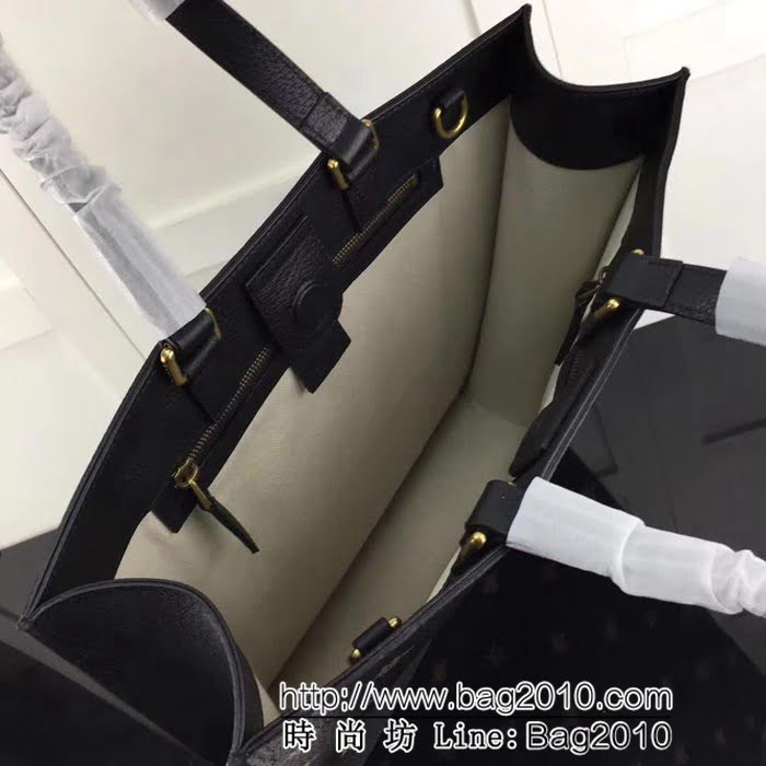GUCCI古馳原單 新款專櫃品質原單貨實物實拍 495444克皮印金 手提購物包 HY1043